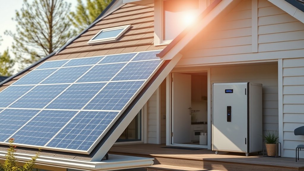 Bespaar energie en geld met draagbare zonnepanelen en thuisbatterijen